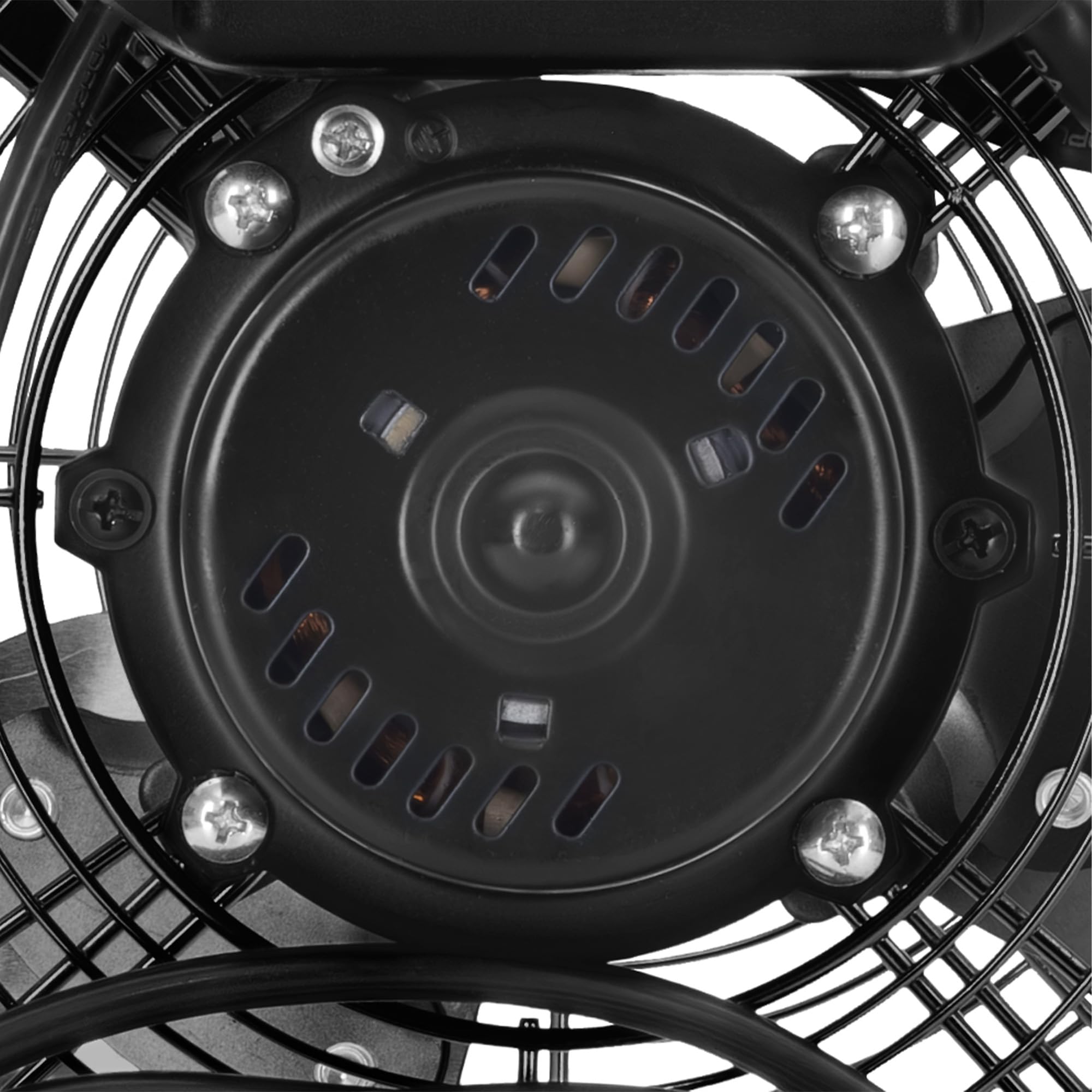 TROTEC Ventilateur de sol TVM 10 – 37 W, Ø 25 cm, 3 niveaux, design métallique, fonction d’inclinaison, compact et puissant, refroidisseur d’air silencieux pour la maison et le bureau