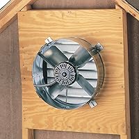 Vista 7 de Cool Attic CX1500 Gable Mount Power Attic Ventilator with 2.6-Amp 60-Hz Motor and 14-Inch Blade