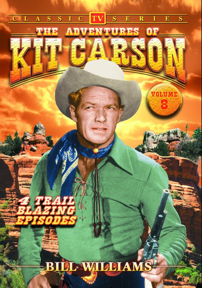 Adventures of Kit Carson 8 1951 Region 1 serie western clásica en DVD para televisión