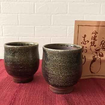 立杭焼の湯飲み 立杭焼の湯飲み