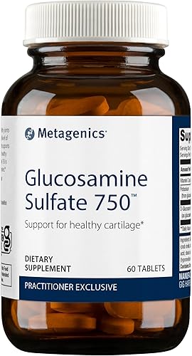 Metagenics - Sulfato de glucosamina 750, 60 unidades