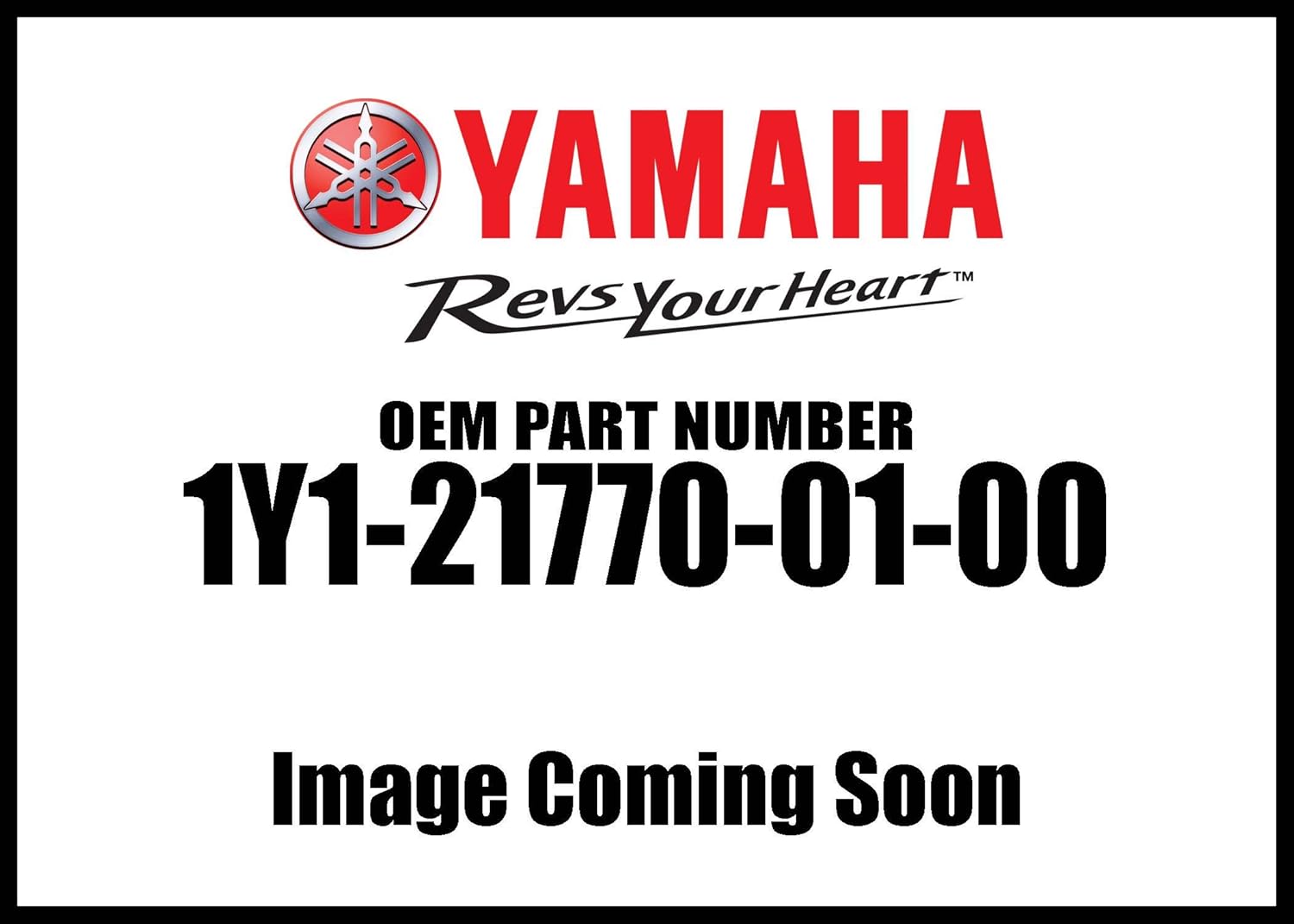 Yamaha 1Y1217700100 Oil Tank Cap Assembly