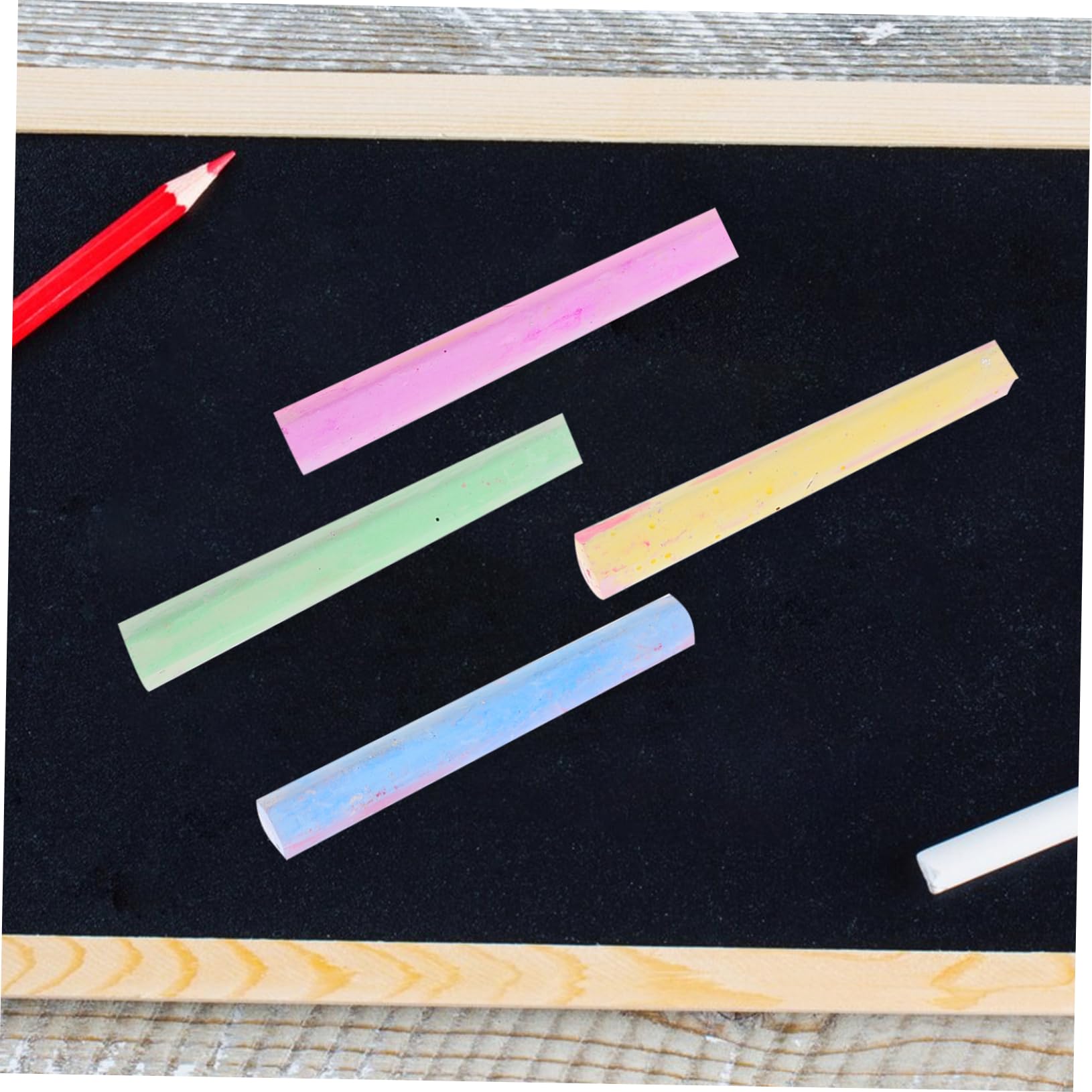 1set Gessetti Portagessetto Per Lavagna Resistente e Facile Per e Insegnanti