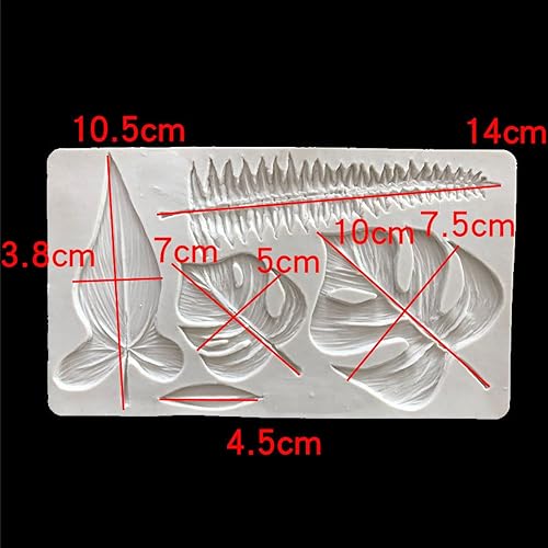 Miniatura 2 de Fondant Molds Cake Silicone Mold Sugary Chocolate Mold Plant Decoration Candle Scented Mold