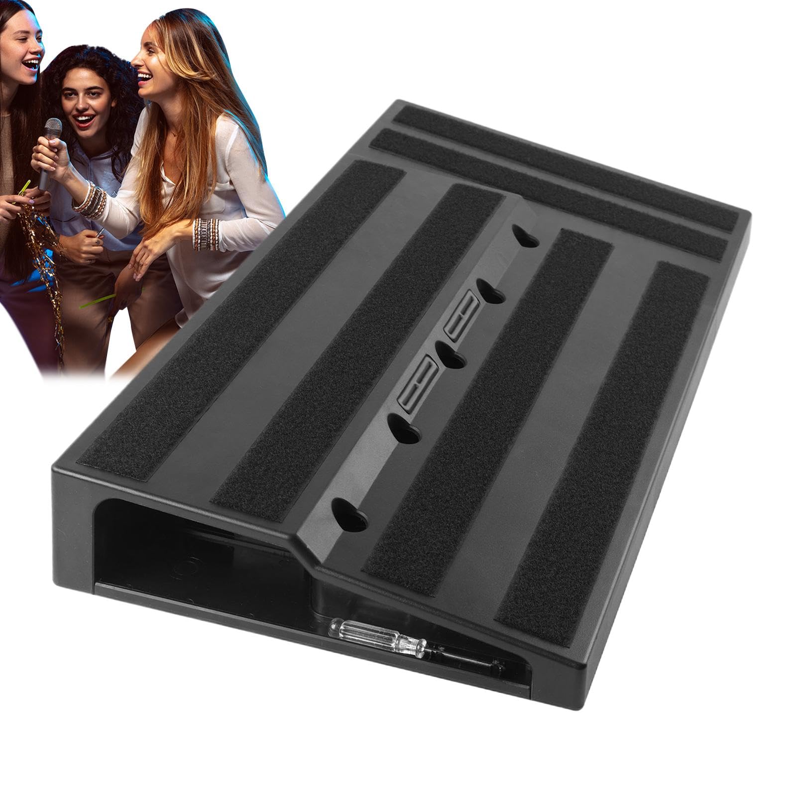 Effekt -Pedalboard, Bass Pedal Board Netzteil Pedalboard Large Effect | Wear-resistente Basszubehör Pedal Rack für die Aufnahme der Leistungsproben