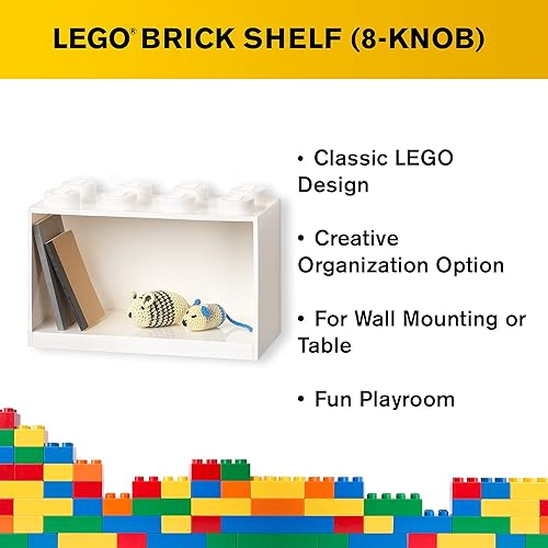 Miniatura 59 de Room Copenhagen Estante de ladrillo Lego, 4 tachuelas, color negro Negro,Azul,Blanco,gris,Rojo,https://www.amazon.com/dp/undefined