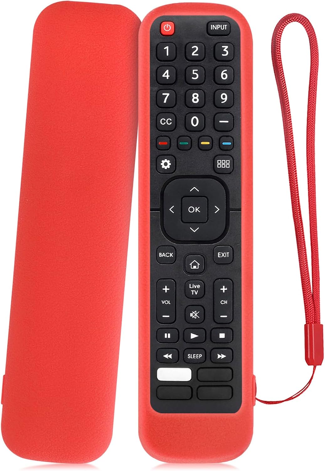 Silicone Case for Hisense TV Remote EN2A27 ERF2K60H EN2H27B EN2H27HS image 4