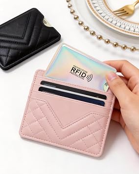 12 Pcs Colorful RFID Card Holder,RFID Blocking Sleeves Credit Card | Bank Card Protector,Card Protector Sleeves, Card Holder Identity Card Protectors Credit for Women Men