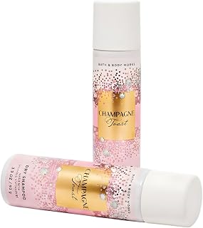 Champagne Toast 3 Pack Dry Shampoo Bundle with a Himalayan Salts Springs Sample Soap