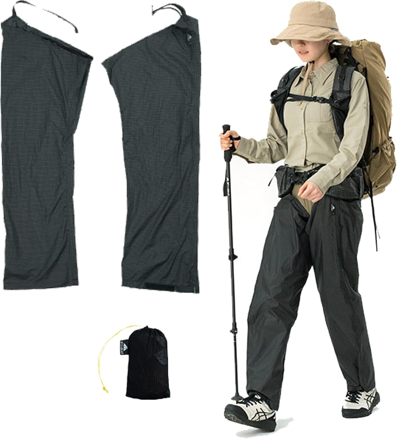 Ultralight 3F UL GEAR Waterproof Leg Gaiters for Hiking & Cycling Ultralight 3F UL GEAR Waterproof Leg Gaiters for Hiking & Cycling