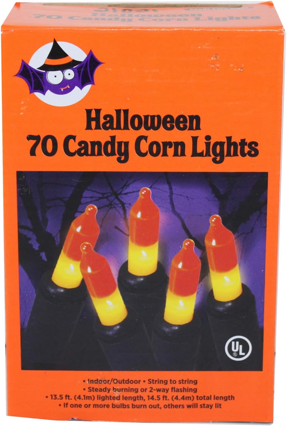 Dazzling Deals 70 Halloween Candy Corn Lights Grocery & Gourmet Food