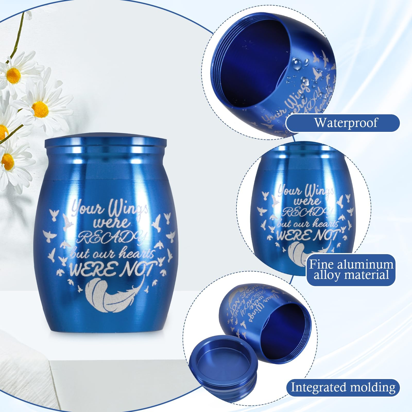 Small Urns for Human Ashes Urn or Ashes, Ashes Keepsake - Image 4