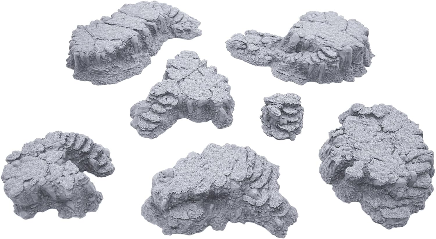 EnderToys Grassy Gnoll by Printable Scenery, 3D Printed Tabletop RPG Scenery and Wargame Terrain 28mm Miniatures