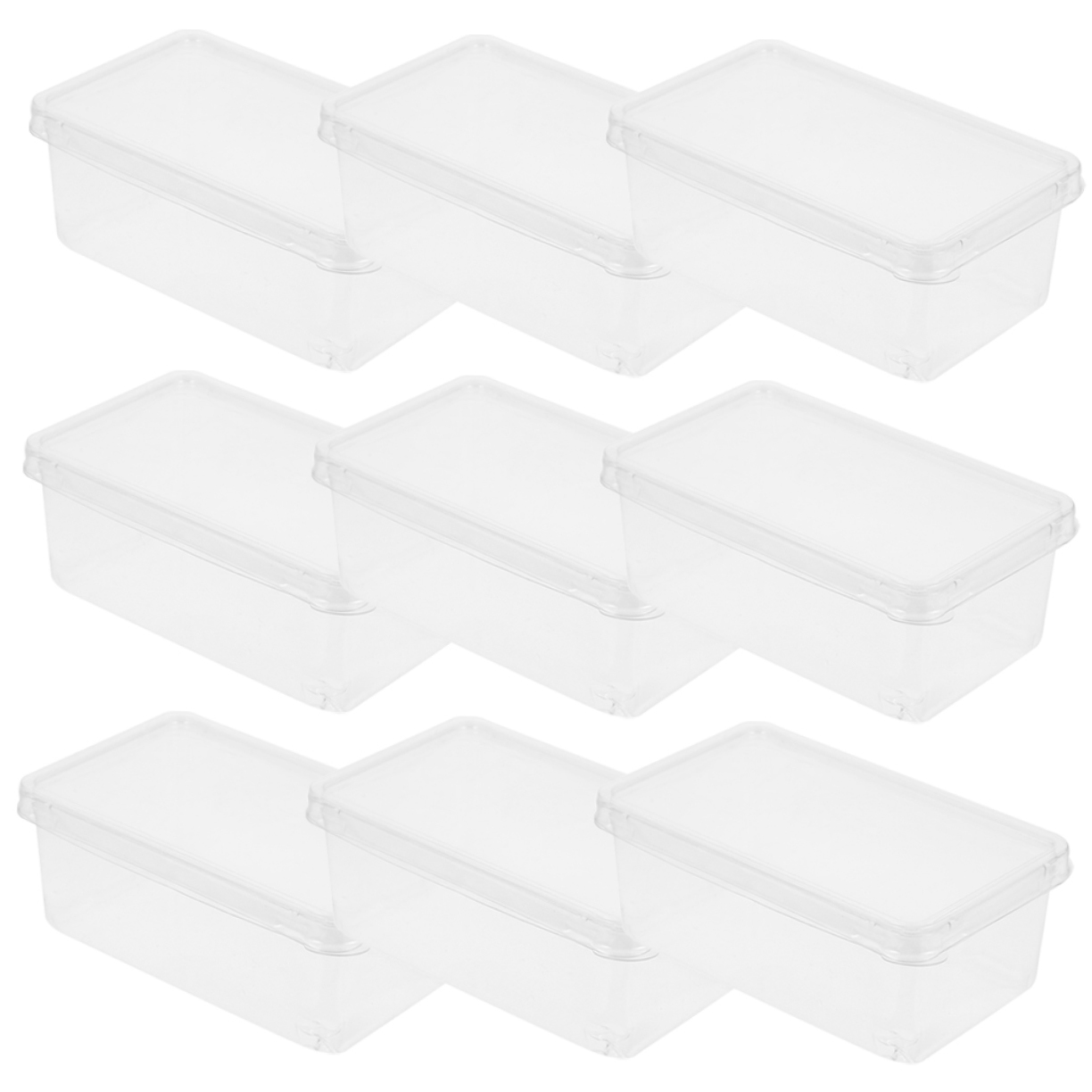 Amazon｜ULTECHNOVO 10個入り 箱 ティラミスボックス クリア 蓋付き