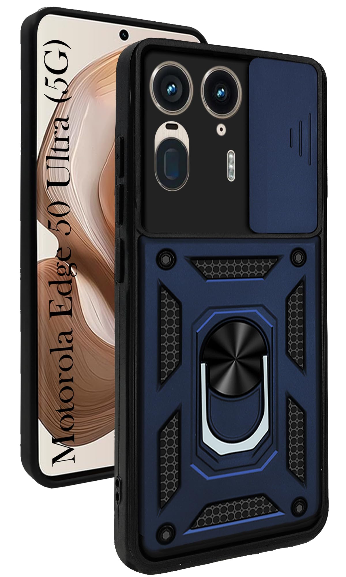 Jkobi Back Cover Case for Motorola Moto Edge 50 Ultra 5G (Hybrid Dual Armor Polycarbonate) (B0DFHD5XZ3) Amazon Price History, Amazon Price Tracker