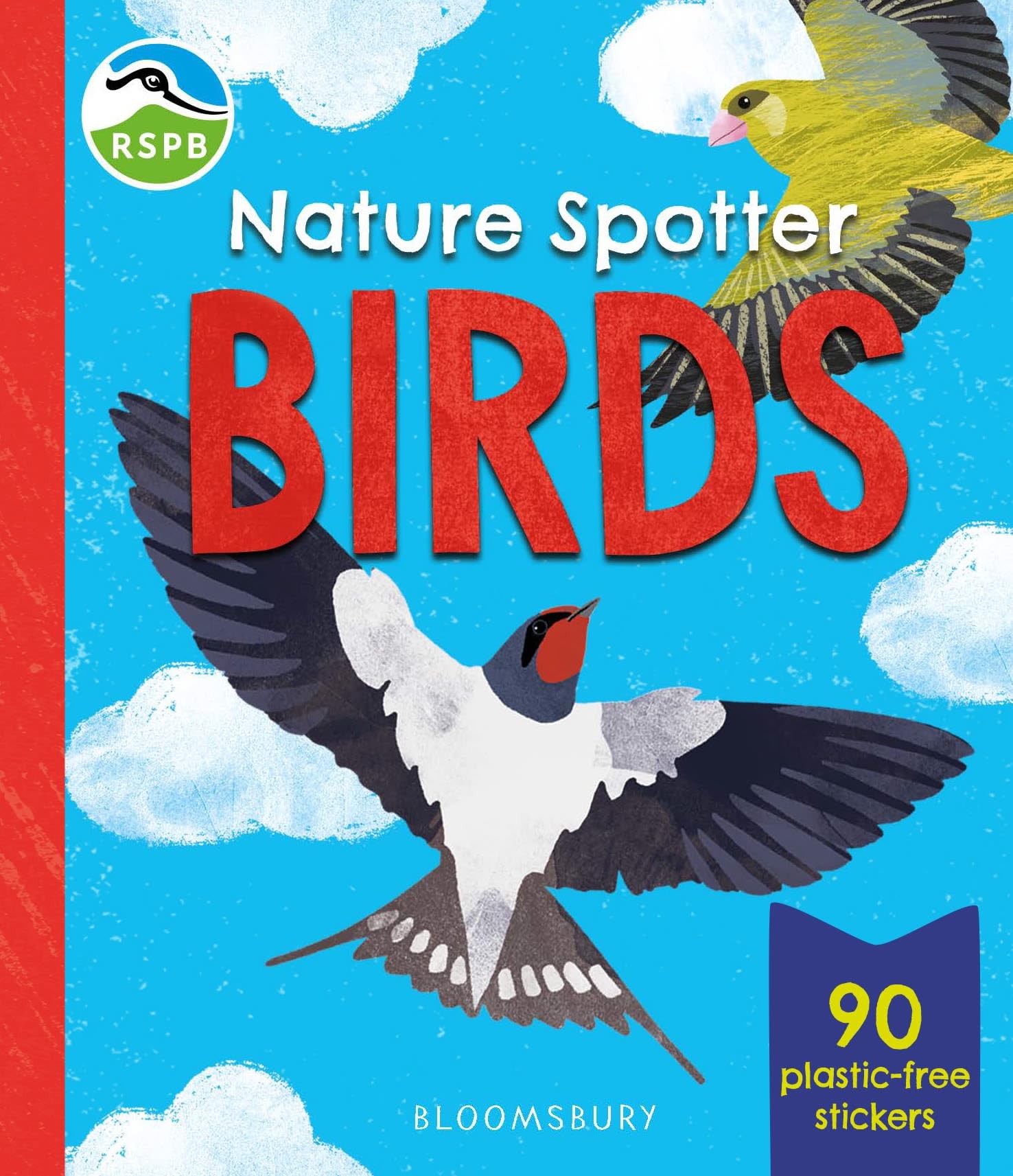 RSPB Nature Spotter: Birds: A pocket-sized sticker guidebook to over 60 British birds