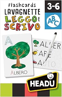 Headu- Flashcards Lavagnette leggo e Scrivo, IT23769