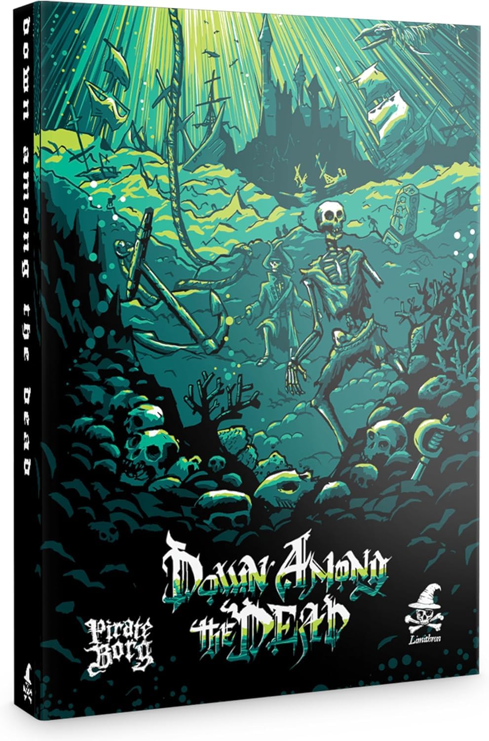 Free League Pirate Borg Down Among The Dead Expansion - Gioco di ruolo di saccheggio degli alti mari
