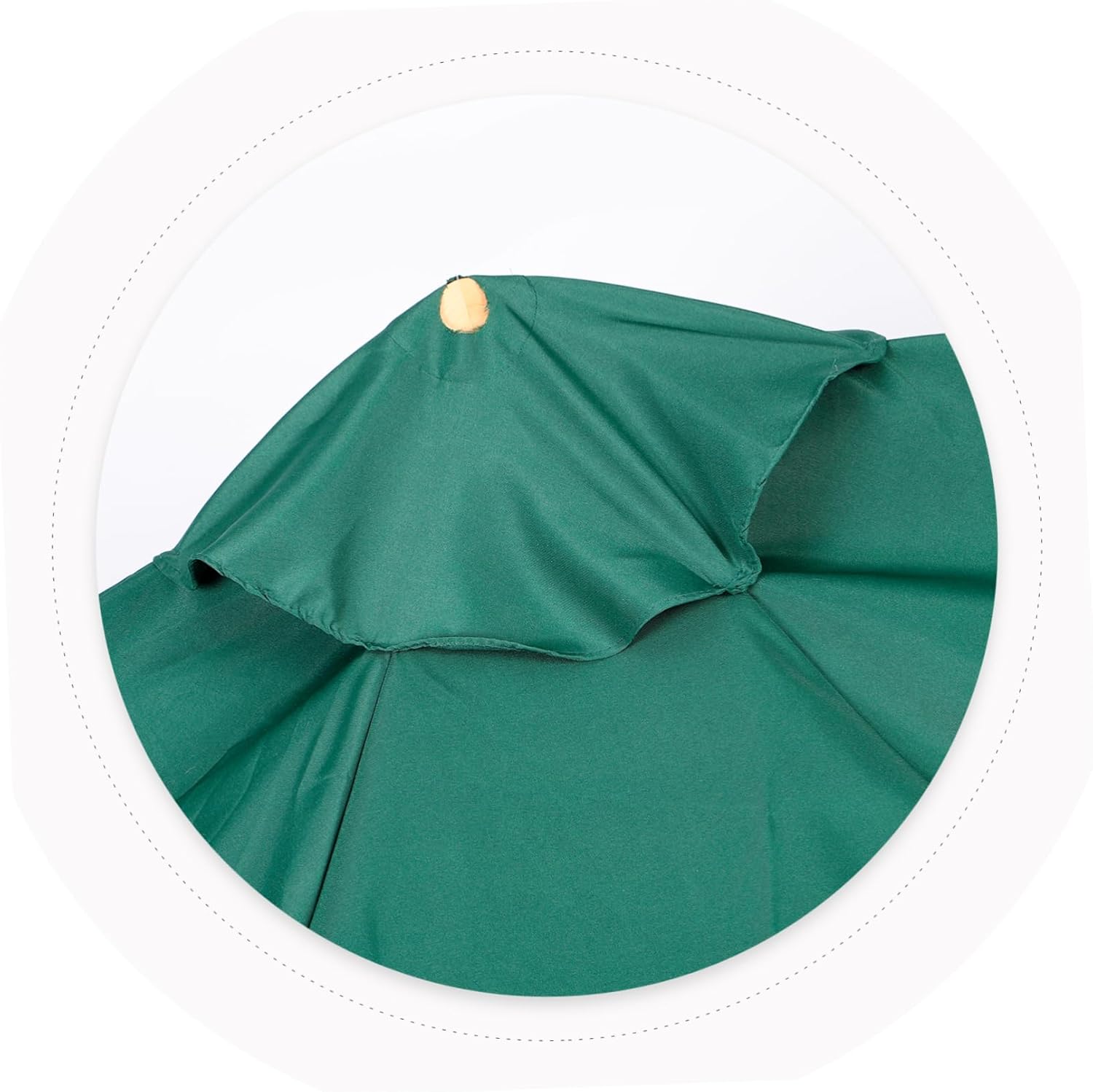Patio Umbrella Replacement Canopy Parasol Cover for Outdoor Use Uv Easy Installation for Gardens and Patios