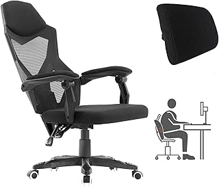 HOMEFUN Ergonomic Office Chair, High Back Executive Desk Chair Adjustable Comfortable Task Chair with Armrests with Lumbar...