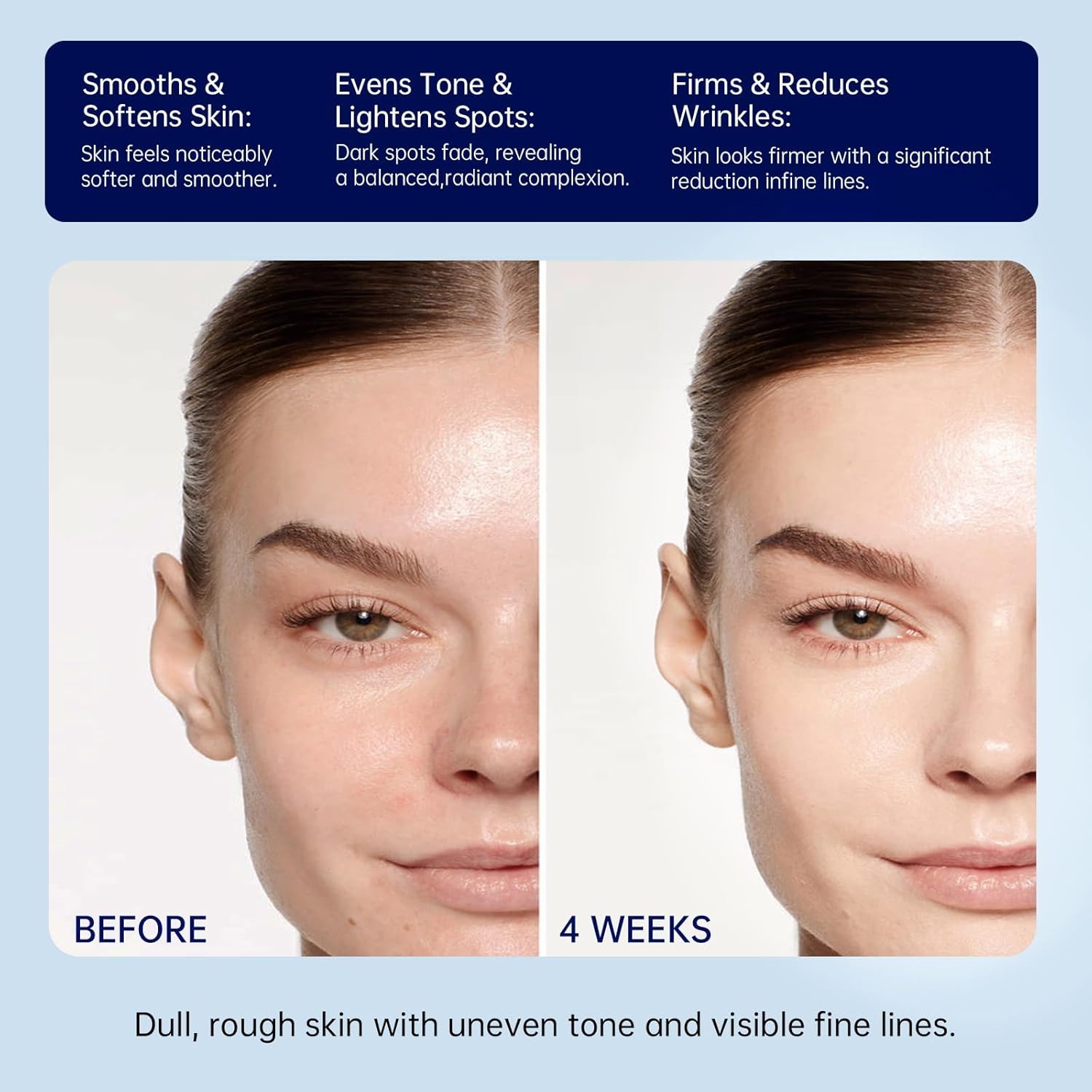 Retinol Firming Face & Neck Cream with Collagen and Hyaluronic Acid – Anti-Aging Moisturizer for Wrinkles, Lifting & Hydration for Men & Women, 1.7 Fl Oz - Image 3