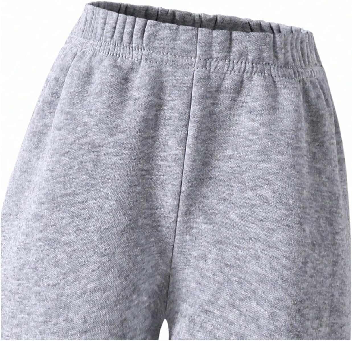 GORGLITTER Boy's Sweatpants 2 Pack Wide Leg Athletic Workout Gym Baggy Pants Running Jogging Pants with Pocket - Image 3