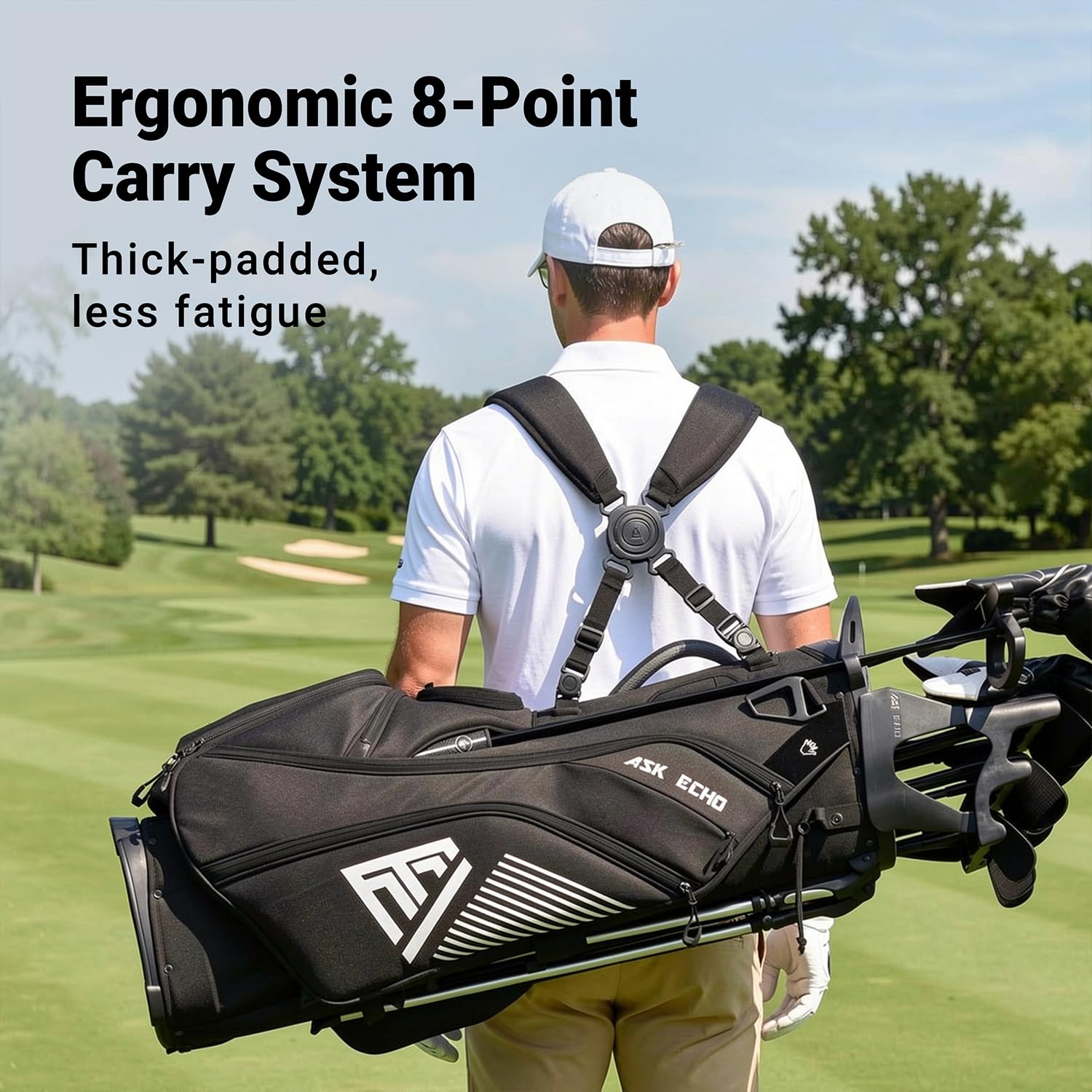 Amazon.com: ASK ECHO T-Lock 14-Way Dividers Hybrid Stand Bag with
