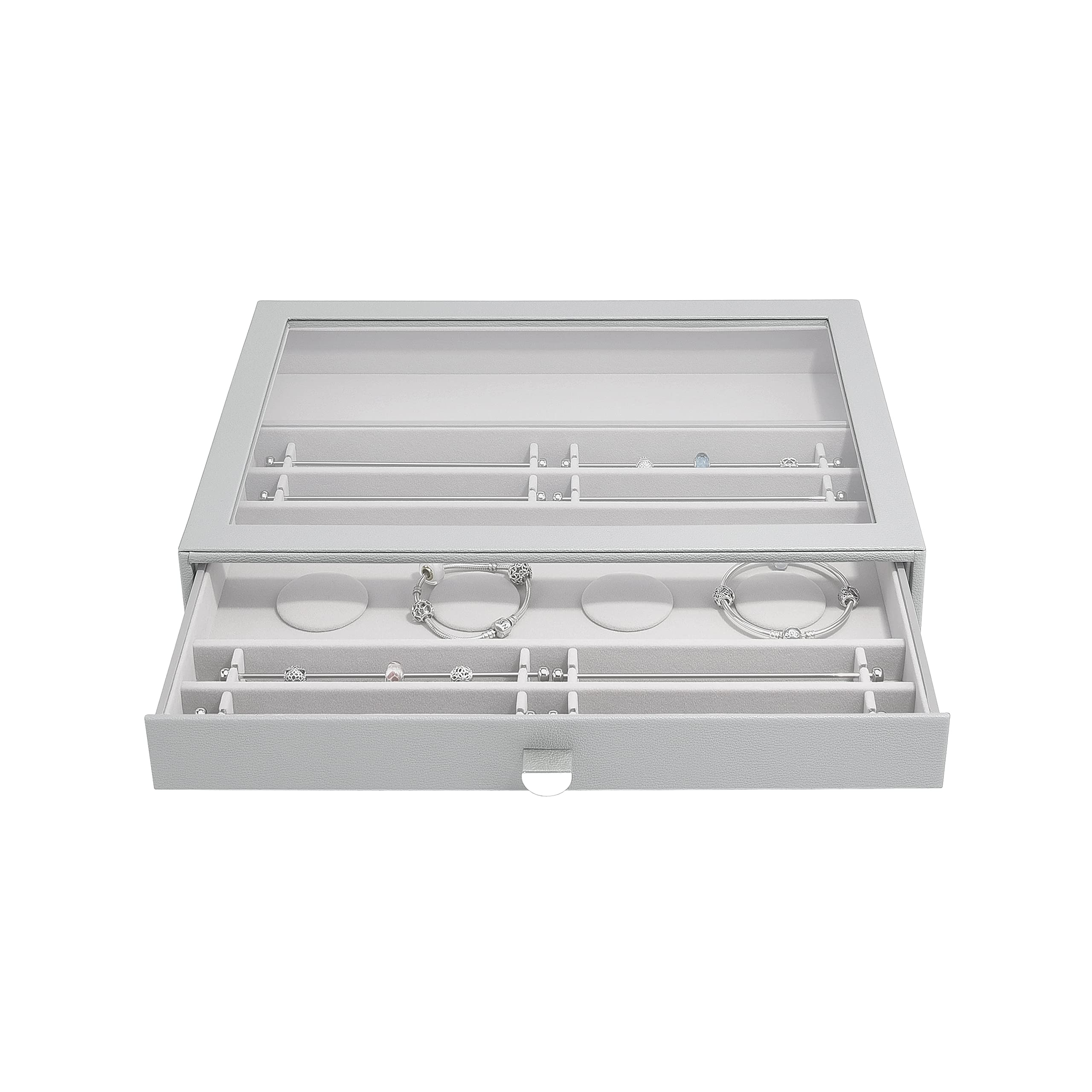 Stackers Pebble Grey Supersize Charm Display Drawer