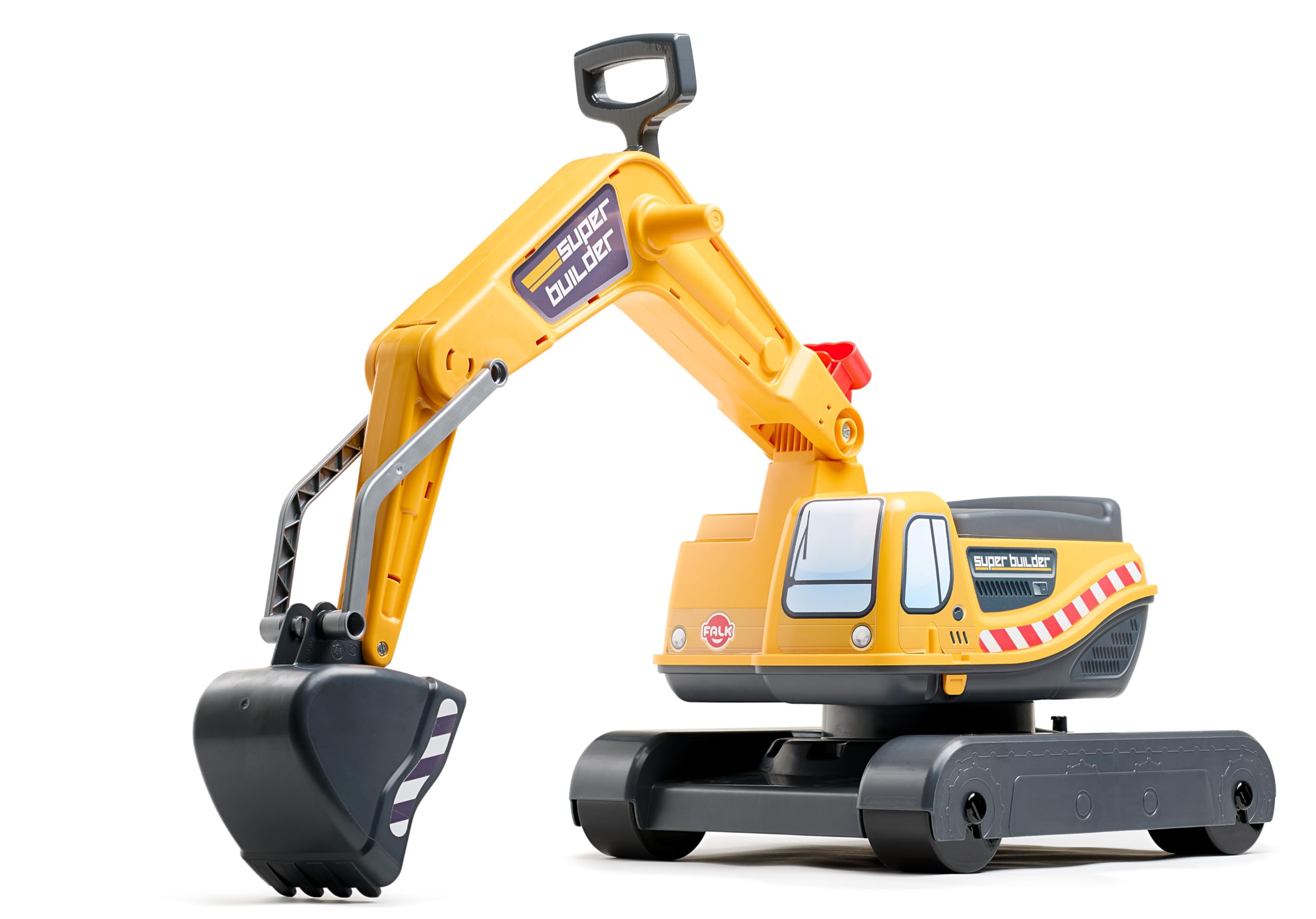 FalkExcavator Power Shift L100 Sit and Ride (2-5 years), Yellow