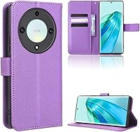 Vista 138 de Case for Honor X7a - Funda de piel sintética con tapa para Honor X7a RKY-LX2, color marrón