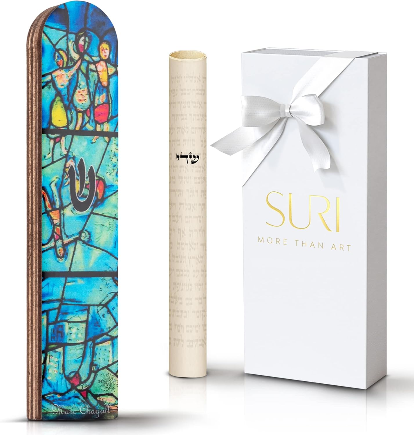 Wooden Mezuzah for Door Contemporary 5 Inch Mezuzah Case