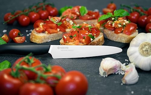 Vista 9 de Kyocera Revolution Series - Cuchillo para rebanar, blanco, 5 pulgadas