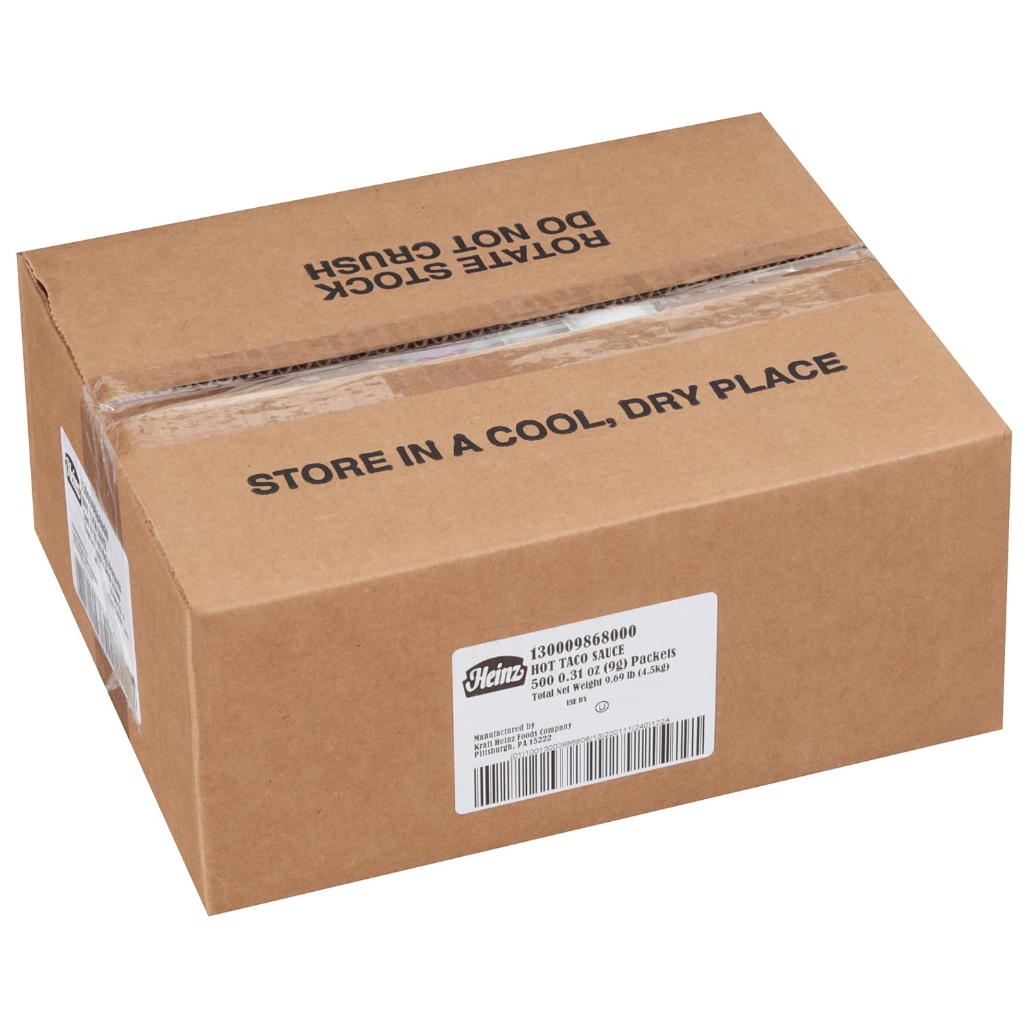 Heinz Taco Sauce Single Serve Packet (0.3 oz Packets, Pack of 500)