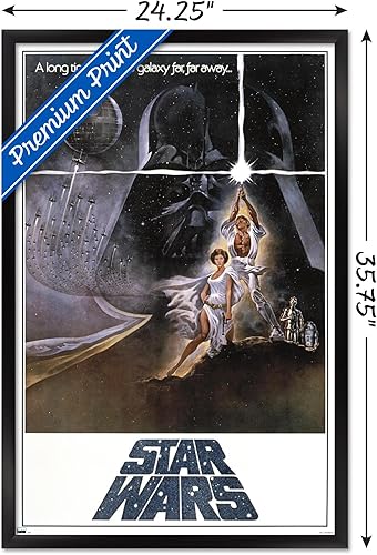 Miniatura 3 de Trends International Star Wars A New Hope - One Sheet B (No Billing Block) Wall Poster