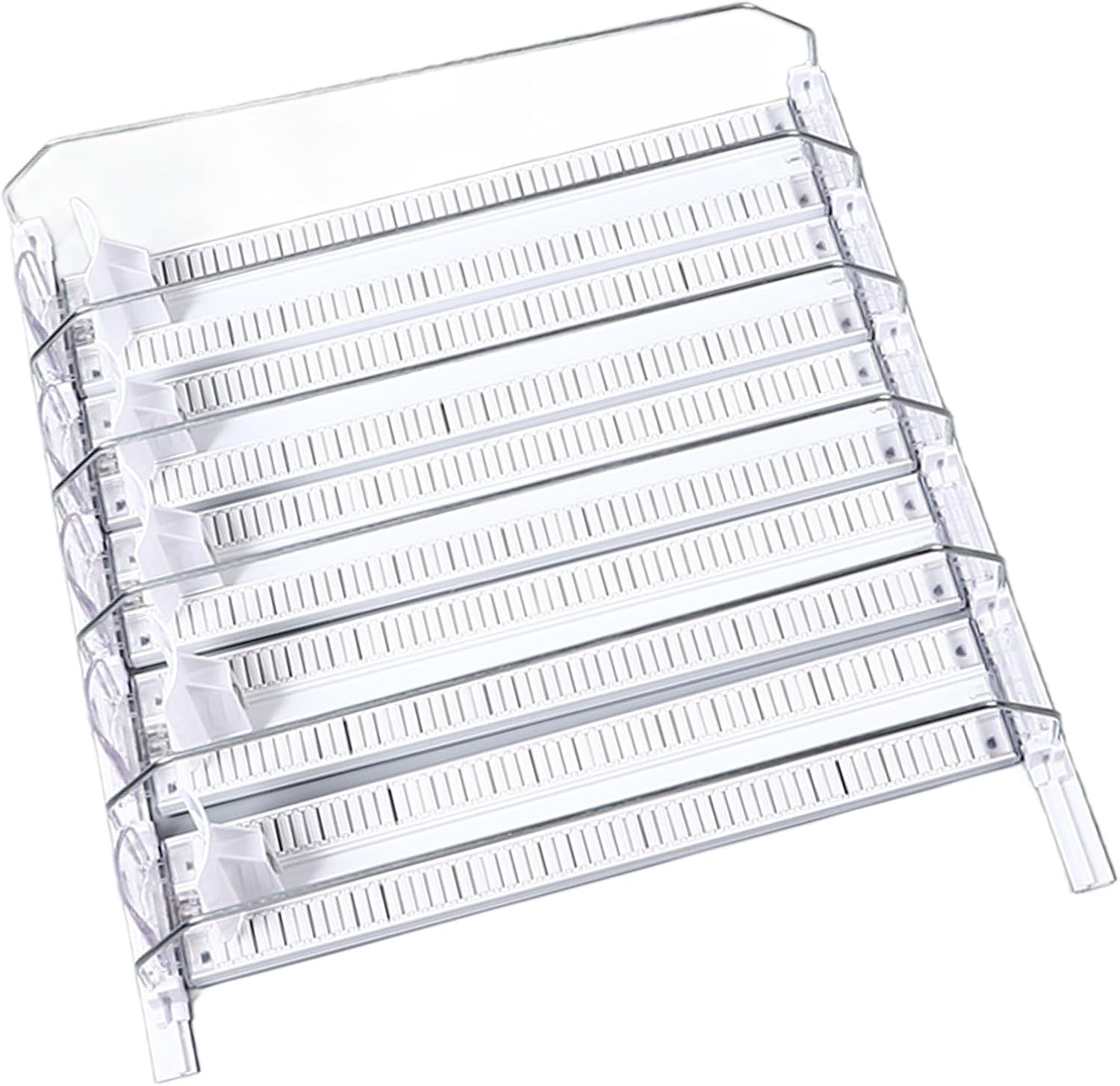 Adjustable Fridge Drink Dispenser Refrigerator Self Pushing Soda Can Organizer for Can (5PCS)