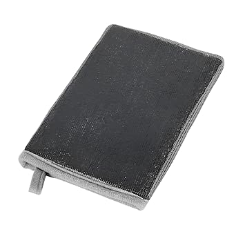 X AUTOHAUX Automotive Clay Mitt Glove Detailing Cleaning Wash Mitt Gray 21x14cm