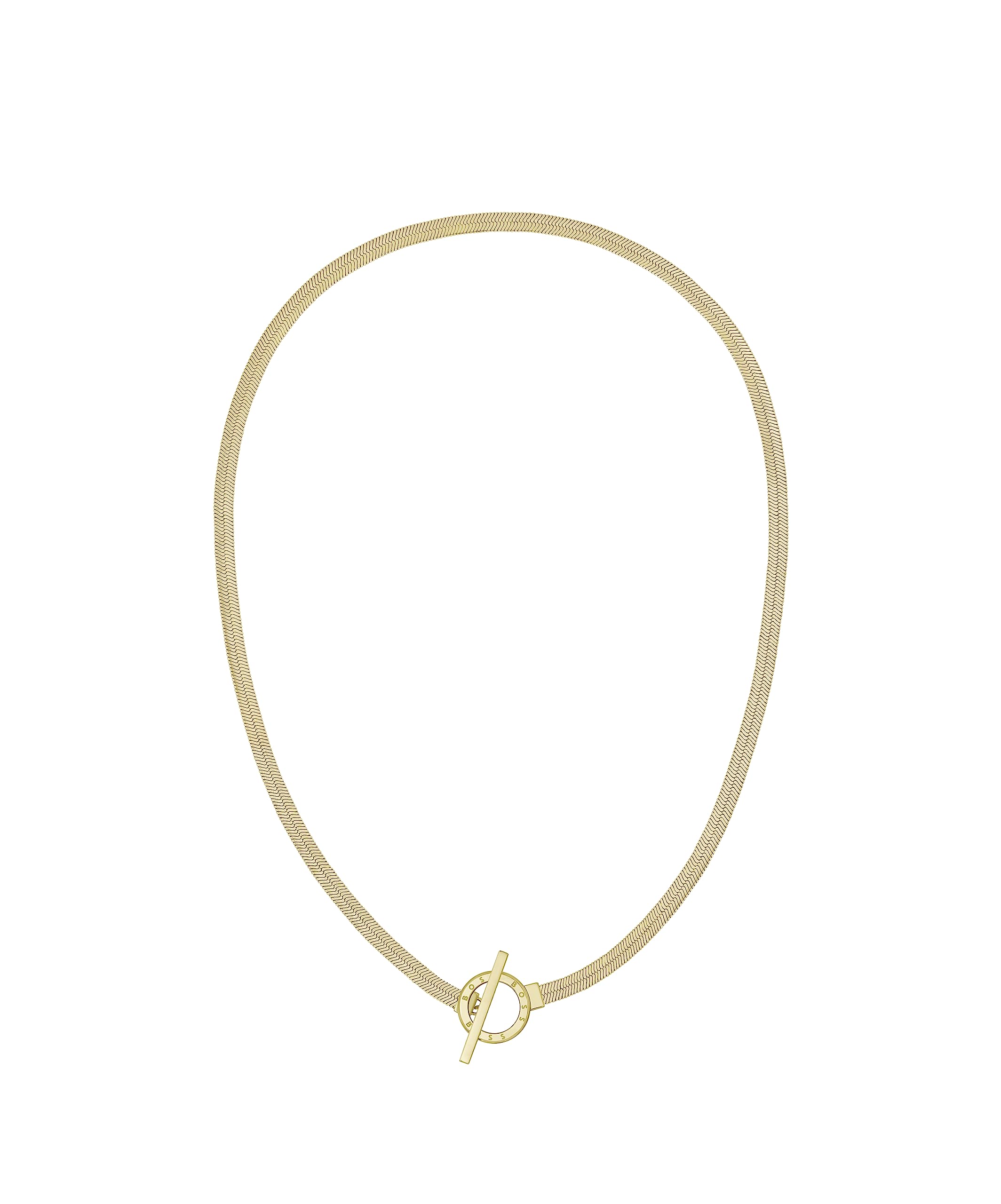 BOSS Jewelry Women's ZIA Collection Pendant Necklace in Yellow Gold - 1580480