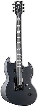 ESP LTD Viper-1000 EverTune Electric Guitar - Charcoal Metallic Satin