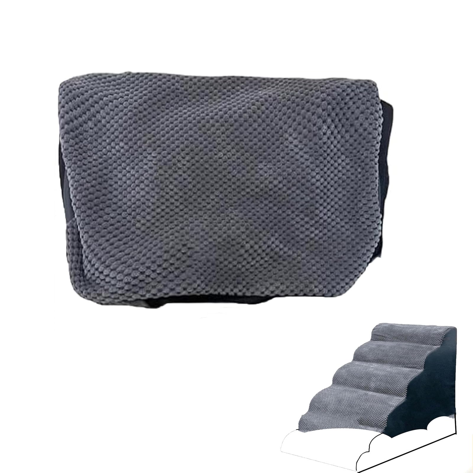 Nur Cover (nur für Trhillsbrad Breiter Hundetreppe 5 Stufen 62cm hoch für Kleine Hunde)