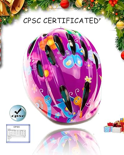 Miniatura 2 de Casco de bicicleta súperligero rosa para niñas pequeñas y bebés.