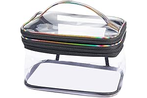 Extra Roomy Travel Cosmetic Makeup Bag