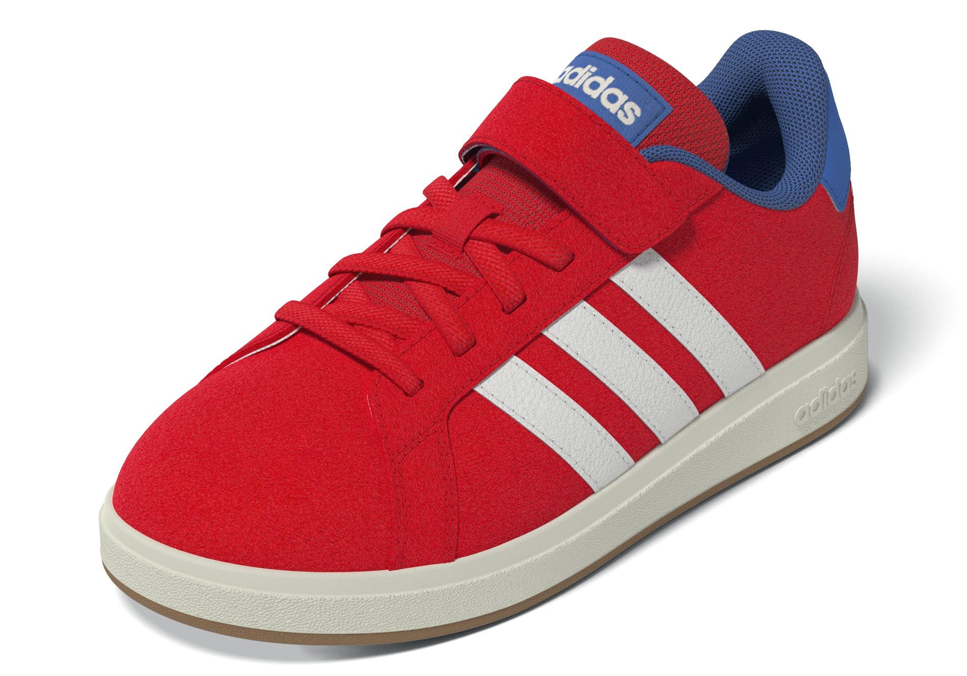 Adidas  Kids Red Kids' Grand Court Trainers in Size C10, Sports Direct