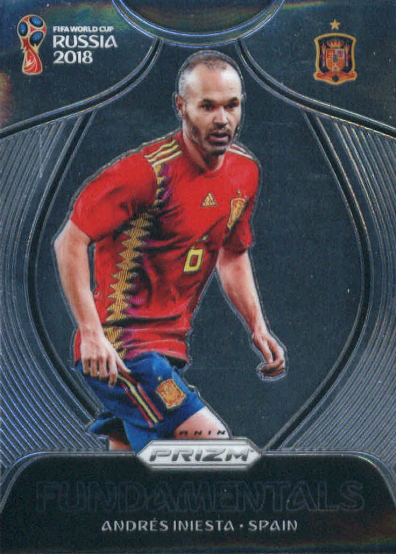 Amazon.com: 2018 Panini Prizm Fundamentals #17 Andres Iniesta