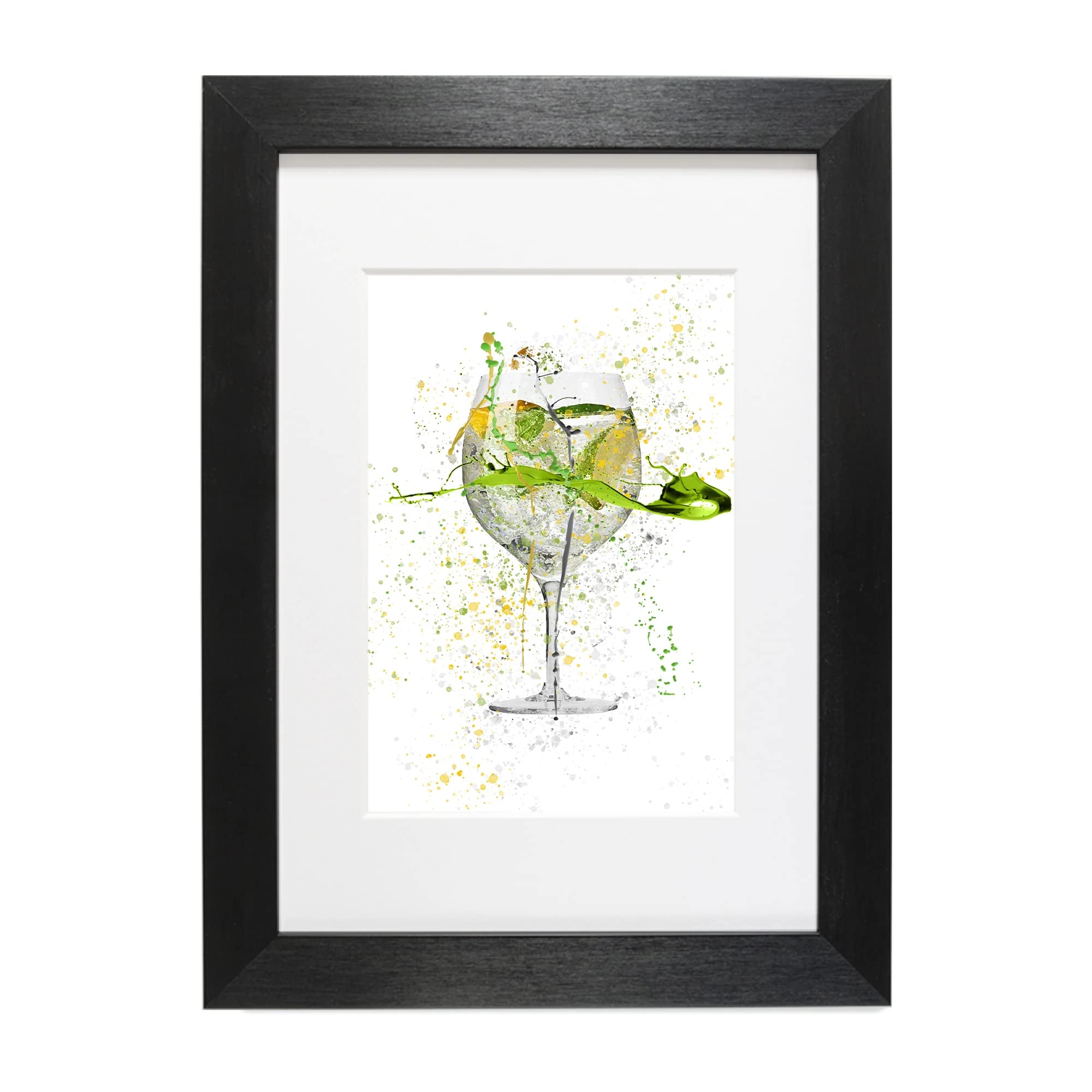 Gin And Tonic - Cocktail Wall Art Print - A3 Print Only