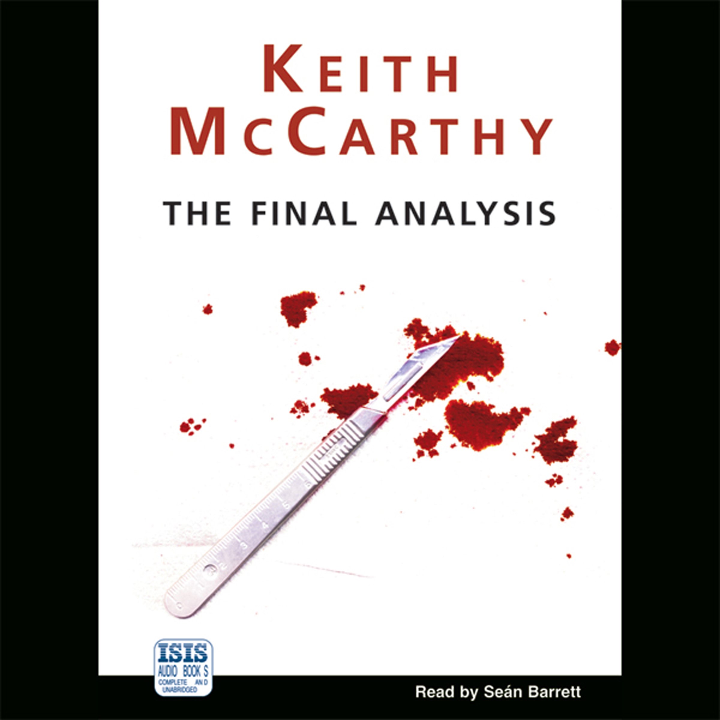 Cover art for The Final Analysis