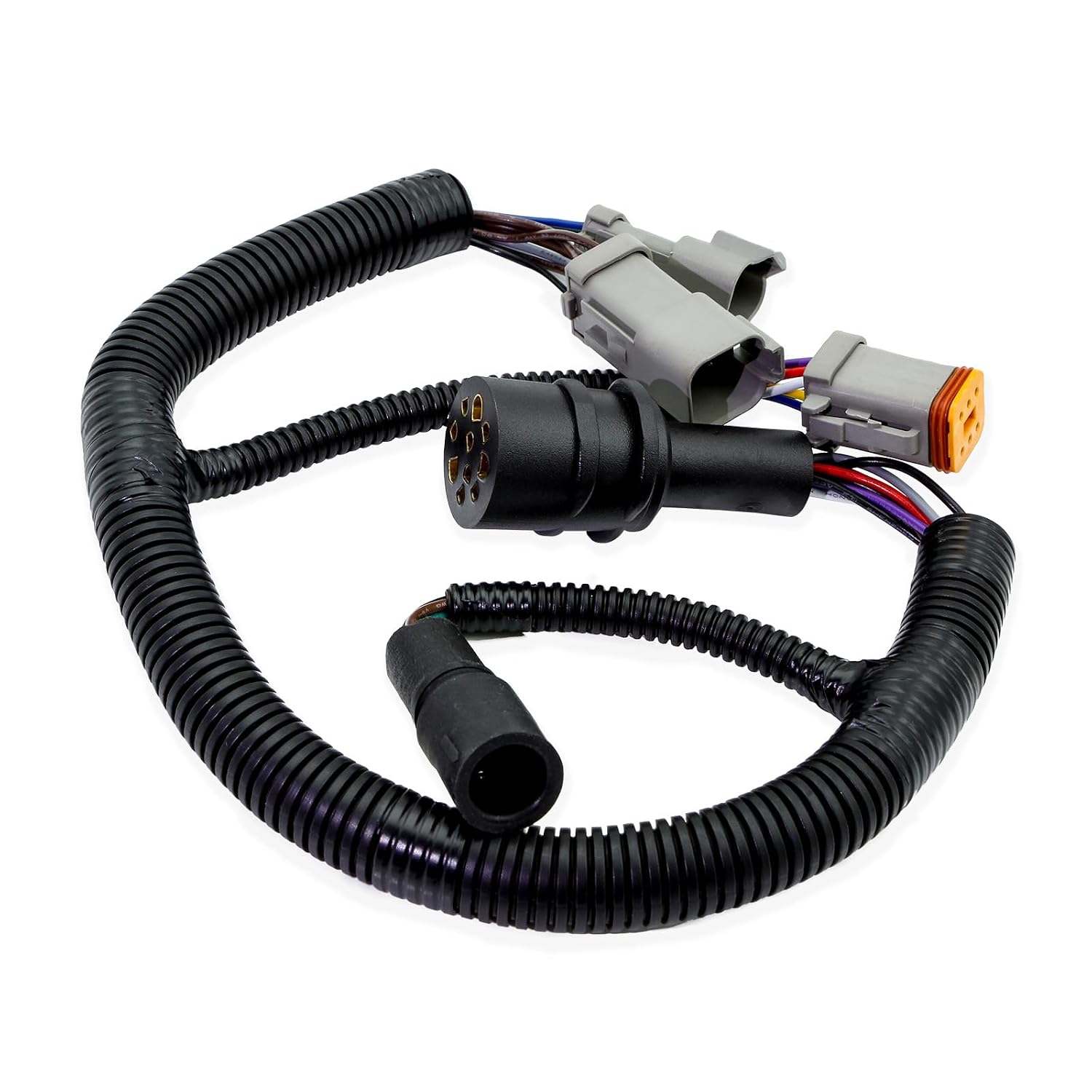 Engine Adapter Harness Fit for Johnson Evinrude Replace 423-6344 | Engine Adapter Harness Fit for Johnson Evinrude 1976-1995 Outboard Conversion to Deutsch Control