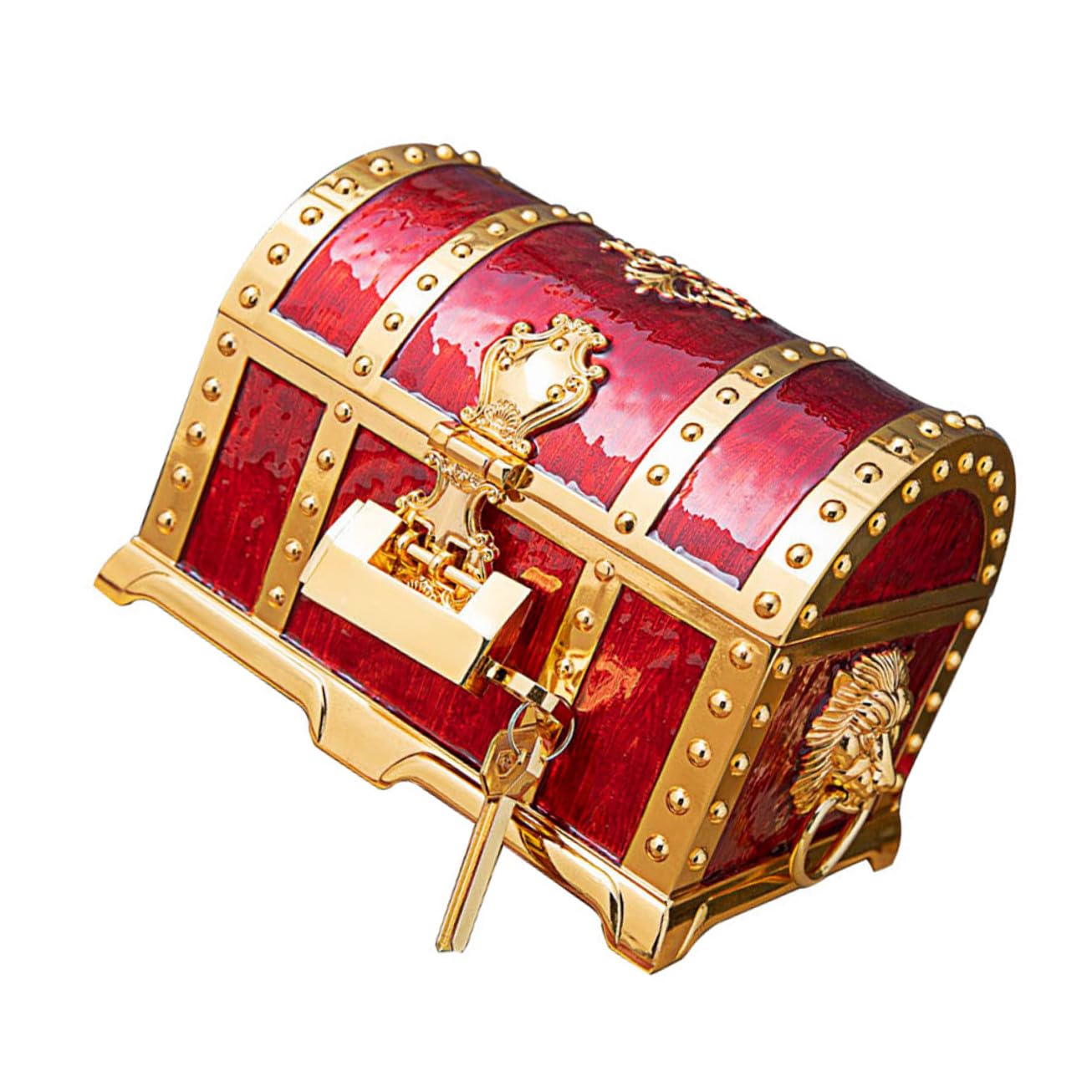 Boîte à bijoux avec serrure Uonlytech le cadeau rétro idéal pour femme