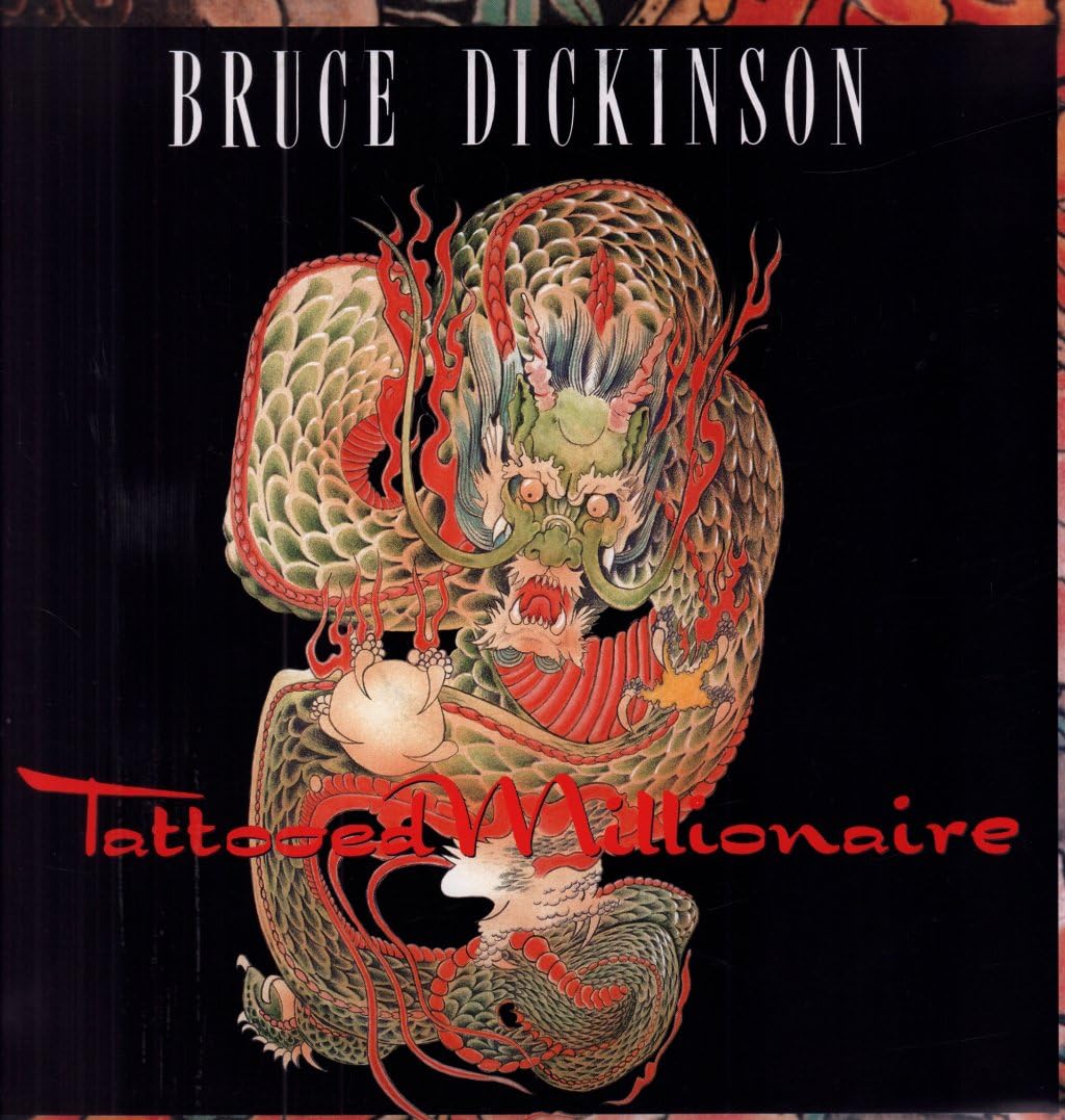 Tattooed Millionaire poster sleeve pour la décoration murale d'un studio rock