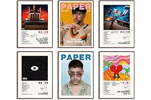 Unsigned Bad Bunny Music Album Cover Poster | Unframed Limited Album Cover...