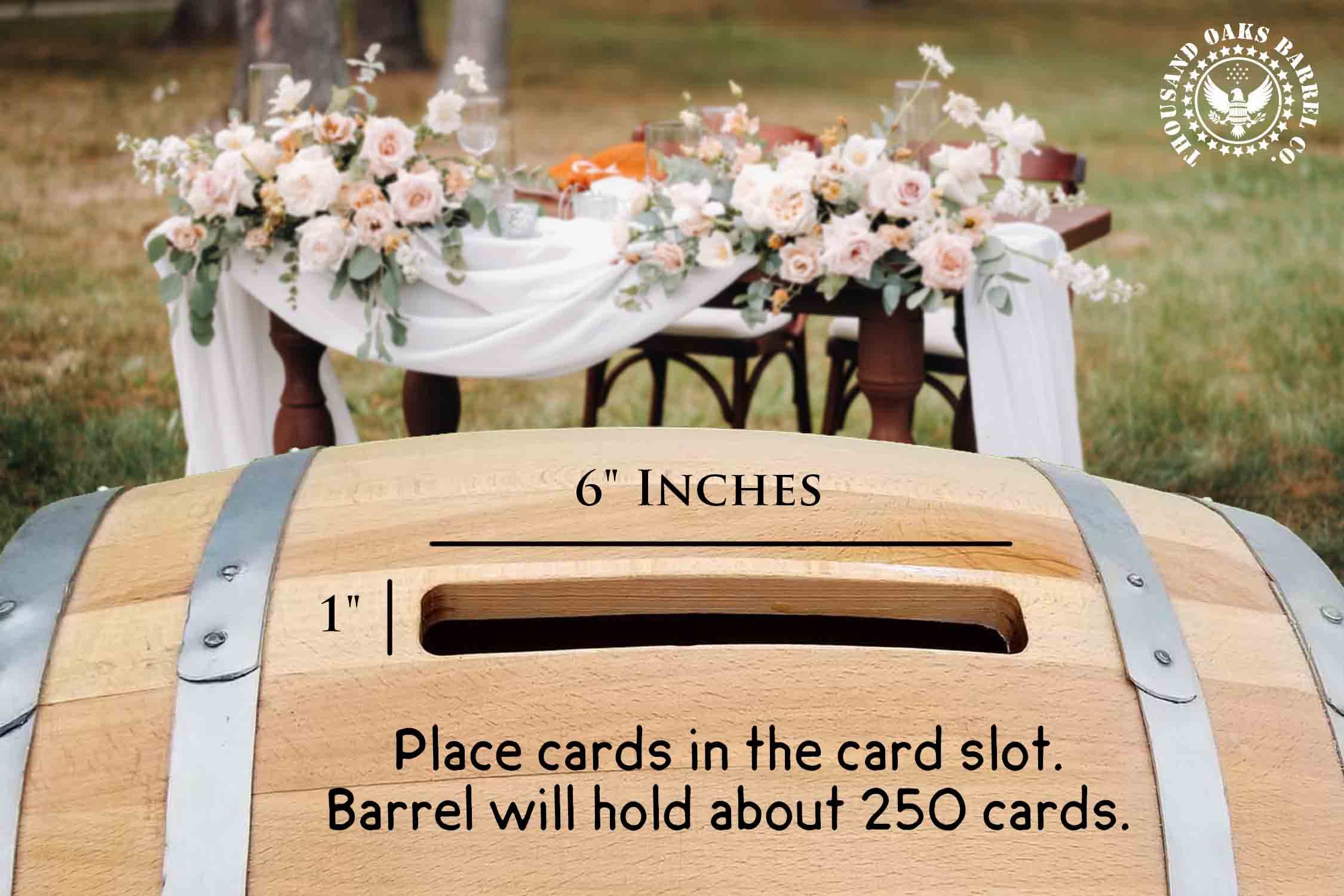 Barrel Wedding Card Box This Whiskey Barrel Card Box Is A Great Idea